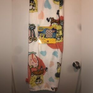 ❤️ SpongeBob SquarePants & Friends Valentines Throw Blanket